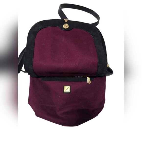 Elegant Brian Atwood Black Leather Crossbody Bag - Picture 12 of 16